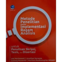 Metode Penelitian dalam Implementasi Ragam Analisis